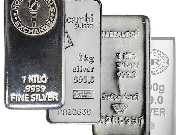 Kilo Silver Bar (our choice design)