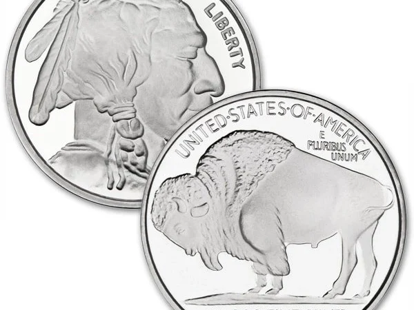 1 oz Silver Round Buffalo