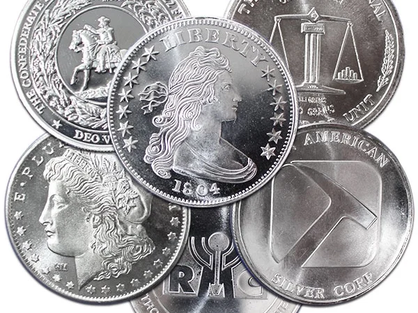 1 oz Silver Round (our choice design)